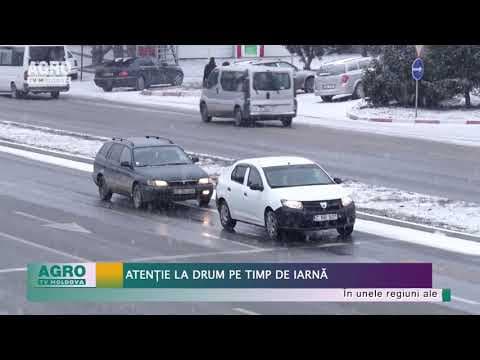 Atenție la drum pe timp de iarnă