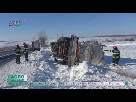 O autocisternă cu vin moldovenesc s-a răsturnat în România