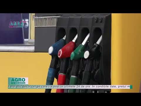 Prețul benzinei și motorinei mai scade puțin