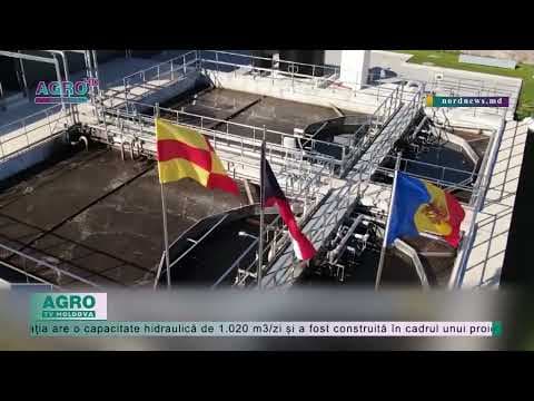 O nouă stație de epurare a apelor uzate, construită la Briceni