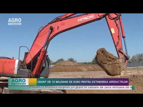 Grant de 10 milioane de euro pentru extinderea apeductelor