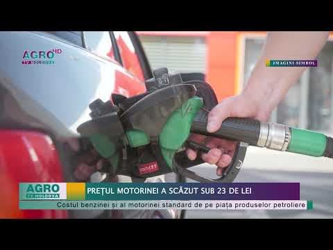 Prețul motorinei a scăzut sub 23 de lei