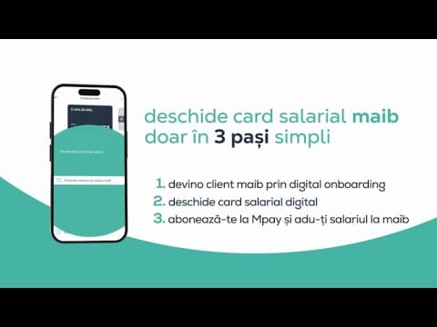 MAIBank – aplicația ta de mobile banking