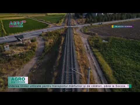 Transportul feroviar între Moldova și România va fi îmbunătățit