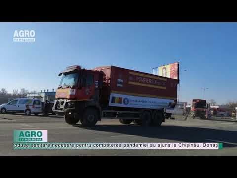 Ajutorul umanitar din partea României a ajuns la Chișinău