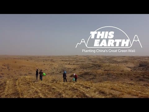 (VIDEO) Cum China transformă deșertul în terenuri arabile