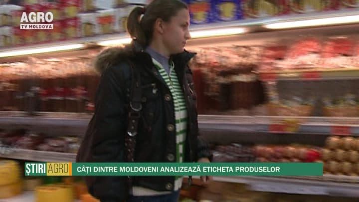Câți dintre moldoveni analizează eticheta produselor