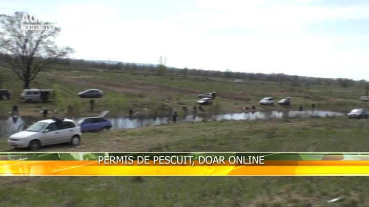 Permis de pescuit, doar online