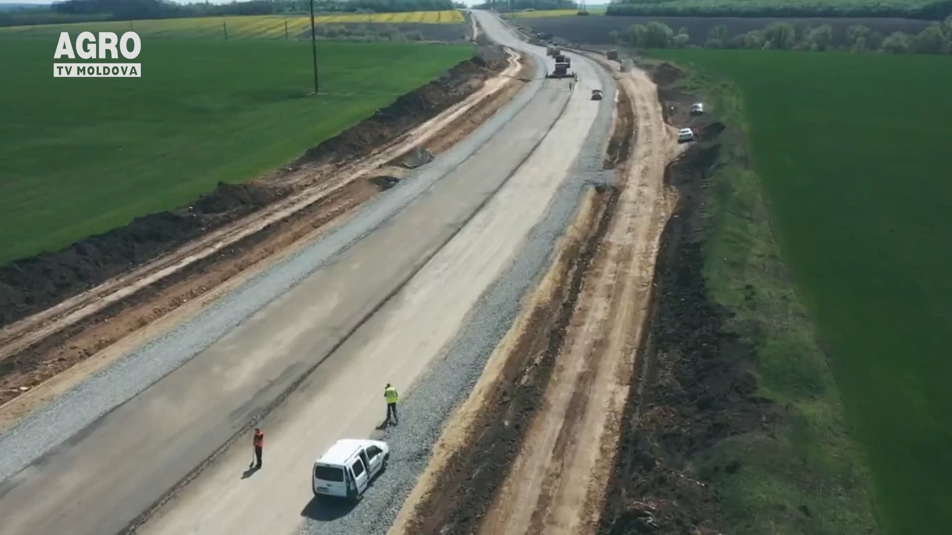 Începe reparația drumurilor