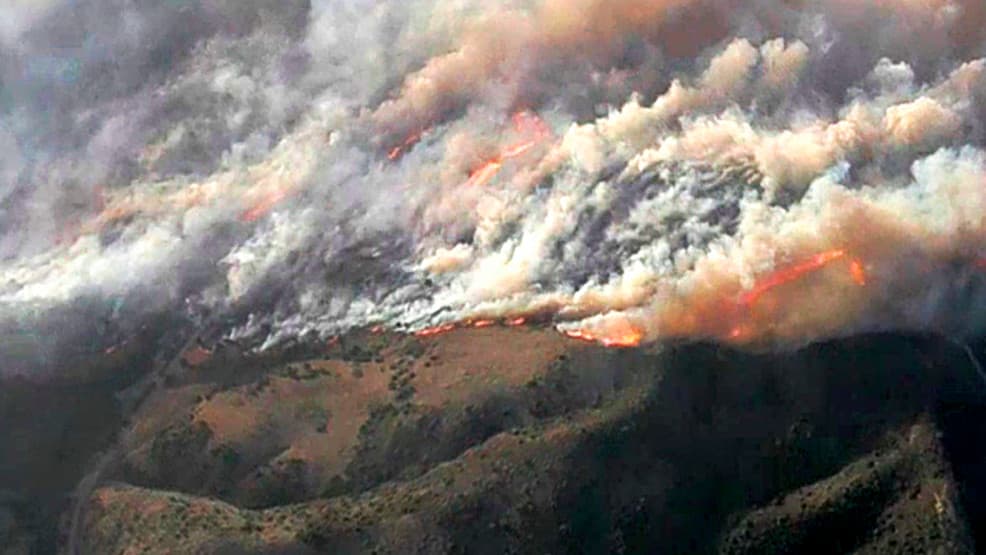 Incendii masive de vegetație în California