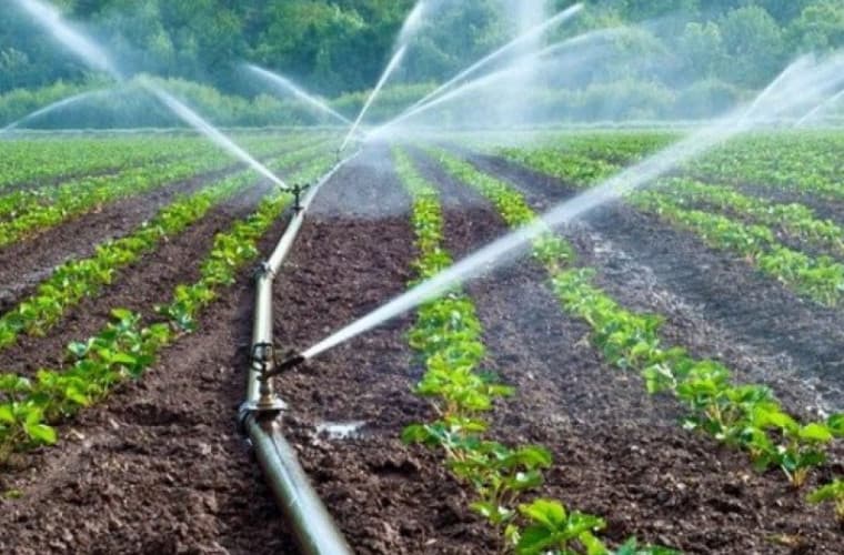 Irigarea terenurilor după o nouă metodă