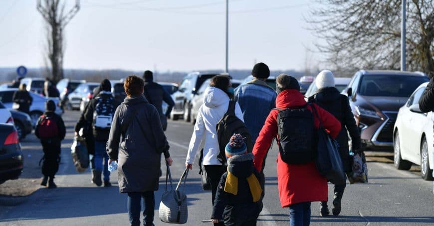 Numărul refugiaților ucraineni, în scădere