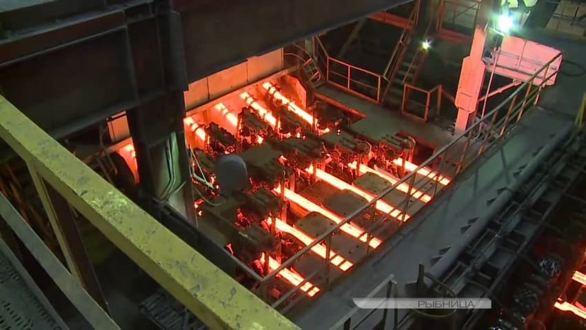 Uzina metalurgică din Râbnița și-a reluat activitatea