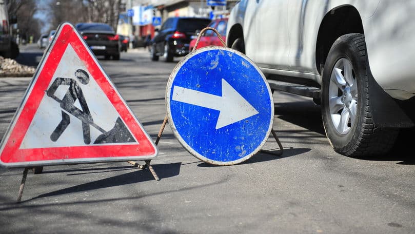 Trafic suspendat, pe câteva străzi din Capitală