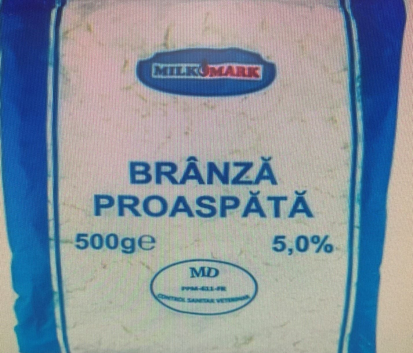 ATENȚIE! Un lot de brânză a fost retras din comerț