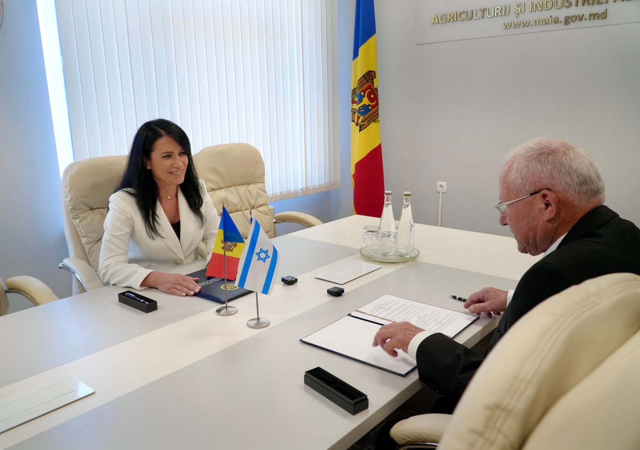 Moldova și Israel au semnat un Memorandum pentru creșterea productivității grâului