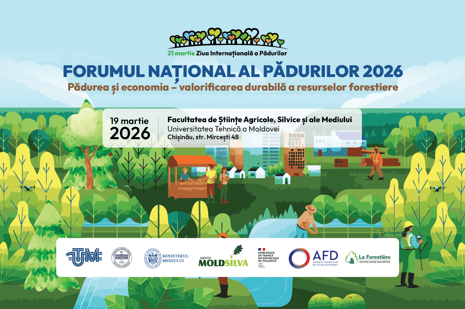 Forumul Național dedicat Zilei Internaționale a Pădurilor 2026