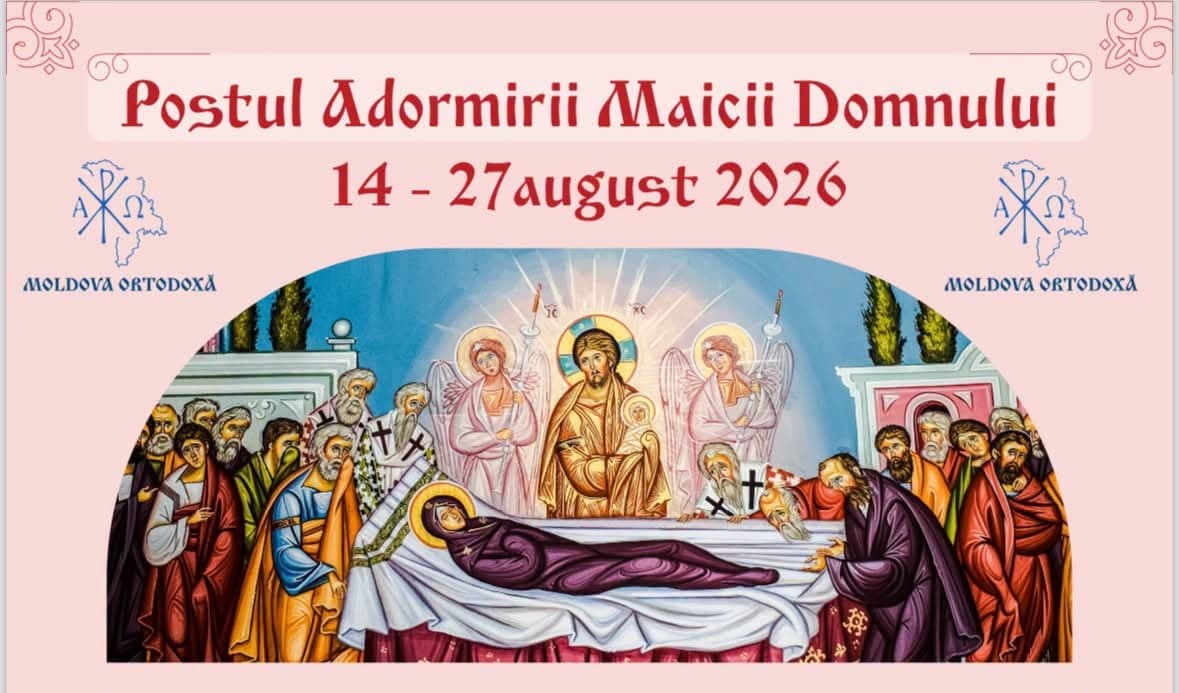 Începe postul Adormirii Maicii Domnului