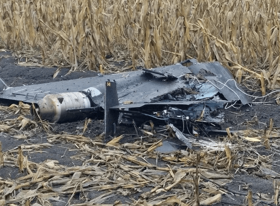 O dronă s-a prăbușit în raionul Telenești