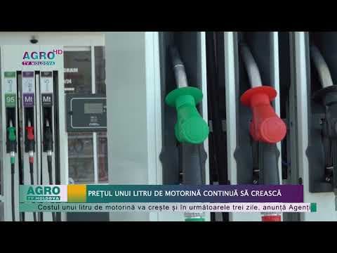 Prețul unui litru de motorină continuă să crească
