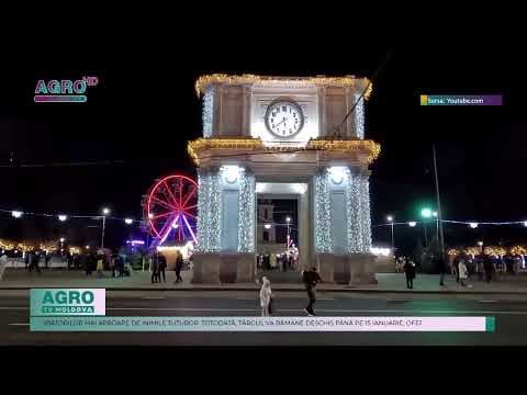 Târgul de Crăciun din Chișinău: Magia sărbătorilor începe pe 1 decembrie
