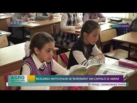 Încălzirea instituțiilor de învățământ din Capitală se amână