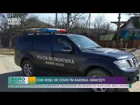 Cod Roșu de COVID în raionul Hâncești