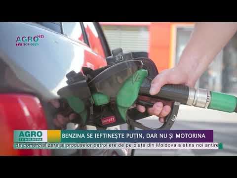 Benzina se ieftinește puțin, dar nu și motorina