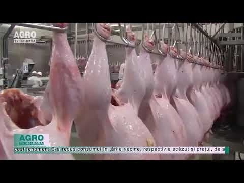 Vânzările cărnii de pasăre au scăzut drastic